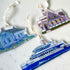 Bald Head Island Ornaments by Elizabeth Sheats set of 3