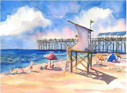 Wrightsville Beach Life Guard Stand