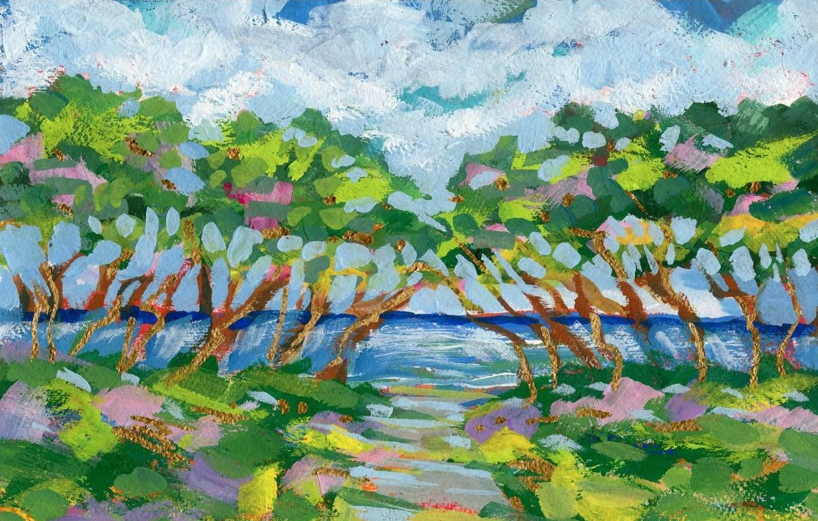 Fort Fisher Canopy / Unframed Print by Elizabeth Sheats