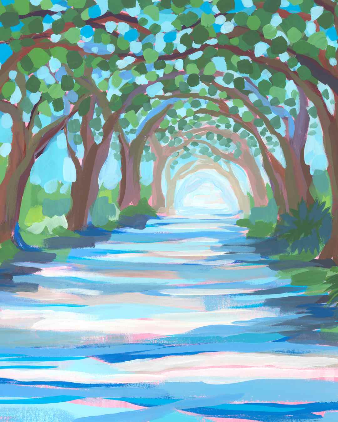 Beneath the Boughs - Original - by Elizabeth Sheats