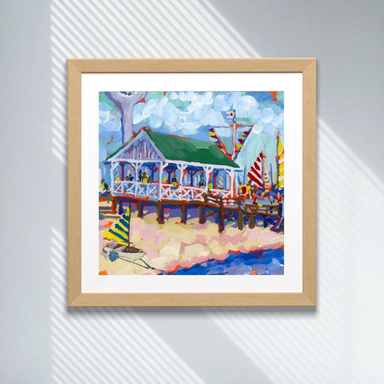 Race Day at the CYC / Wrightsville Beach / Unframed Print
