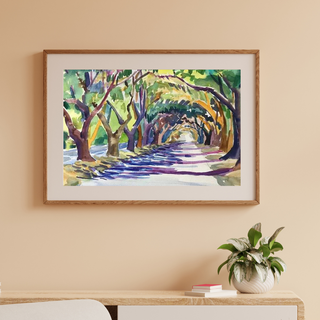 Country Club Rd Canopy / Wilmington, NC / Print image 0