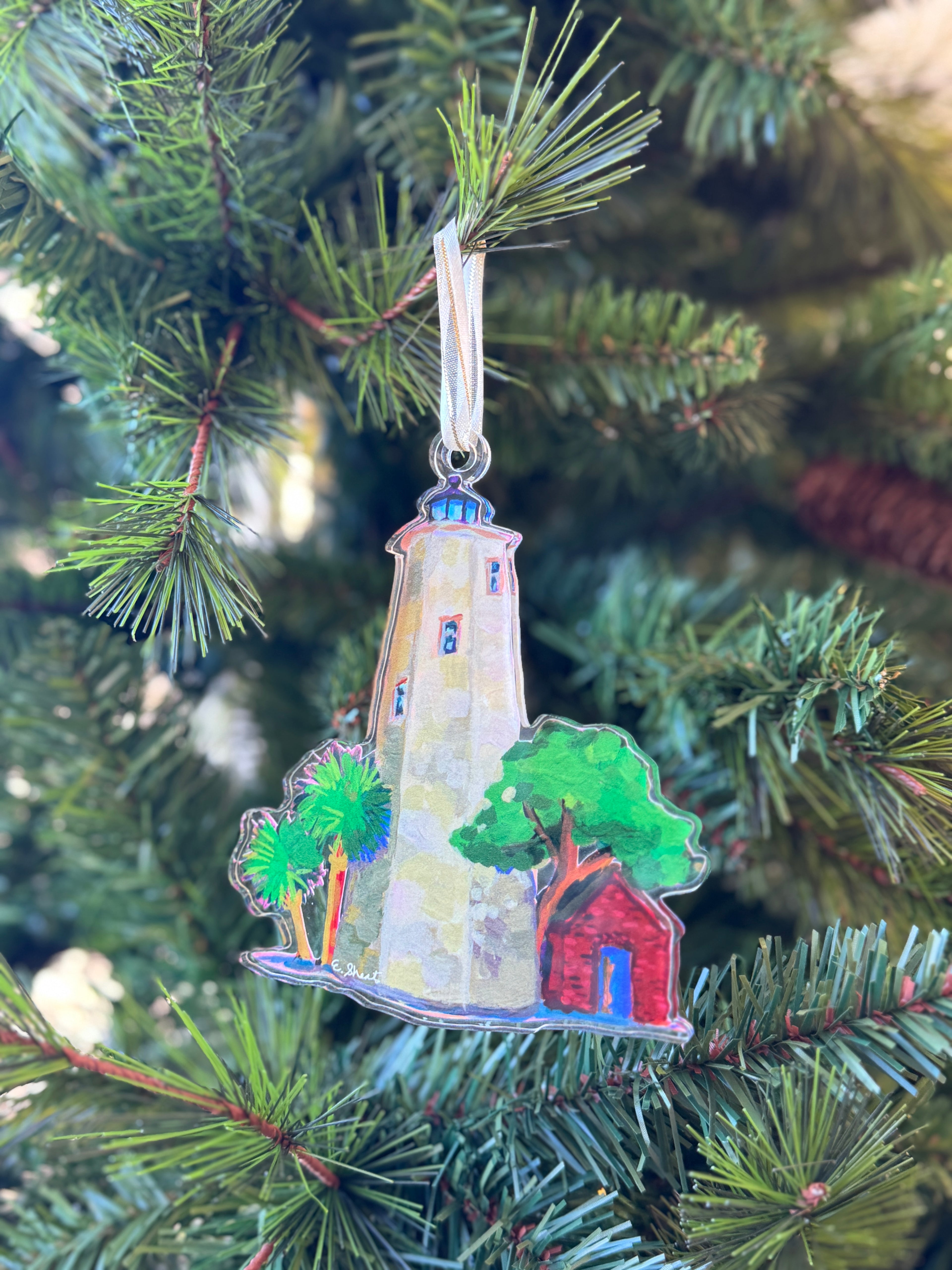 Bald Head Island Ornaments - New Designs!