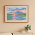 Golden Hour Unframed Print by Elizabeth Sheats Mockup