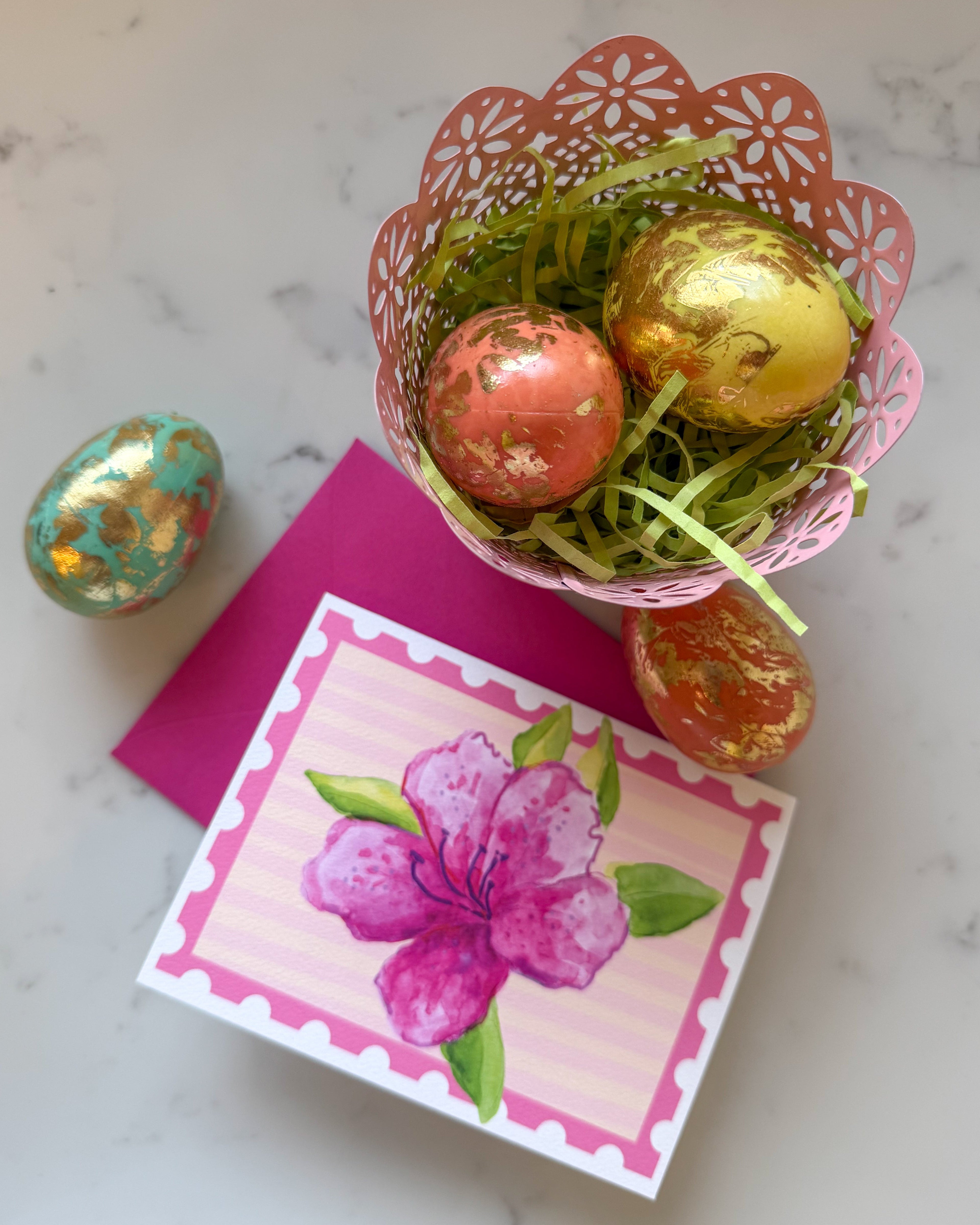 Azalea Notecards - Pack of 6 Cards