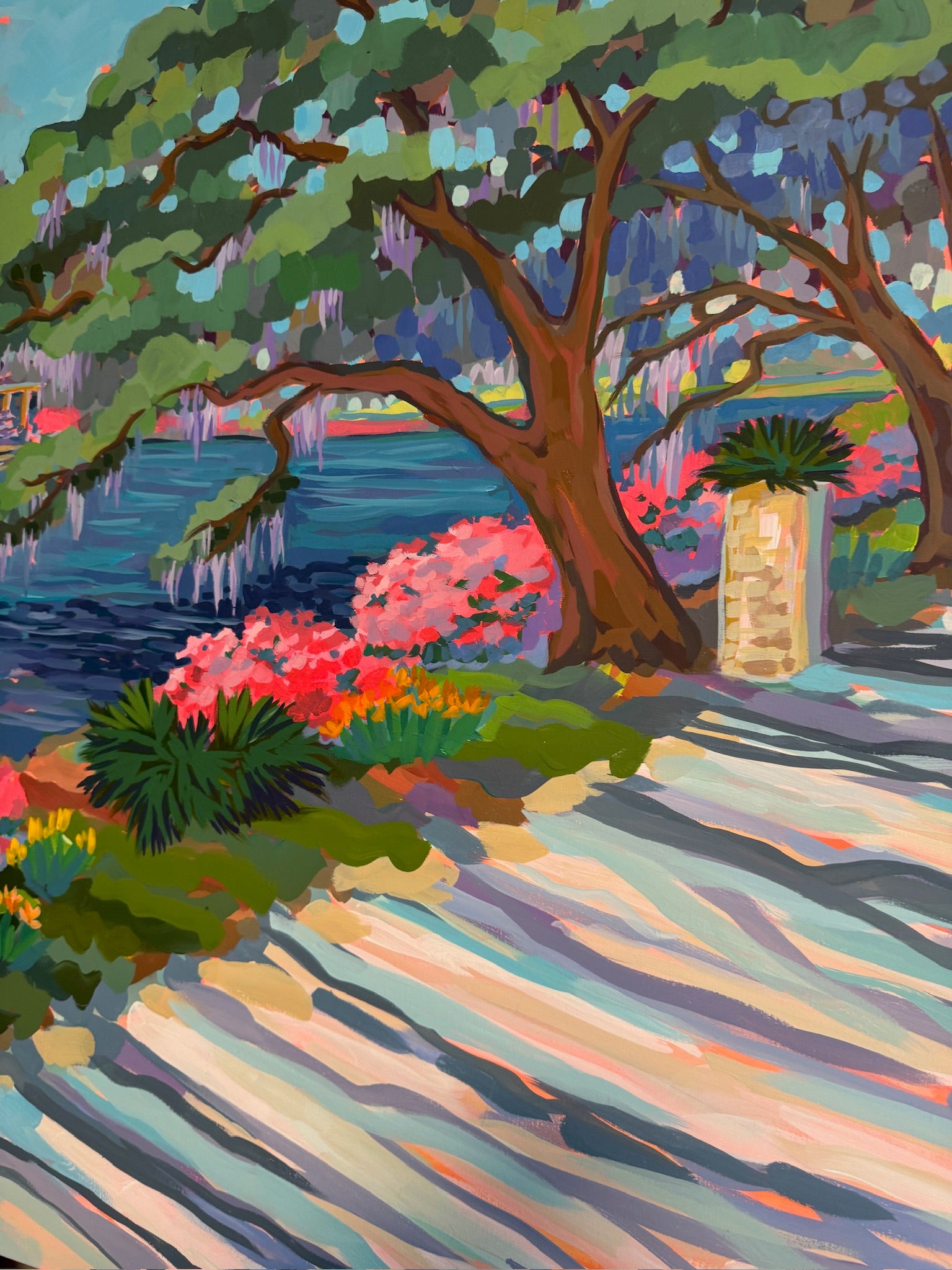 Airlie Path - Original - by Elizabeth Sheats