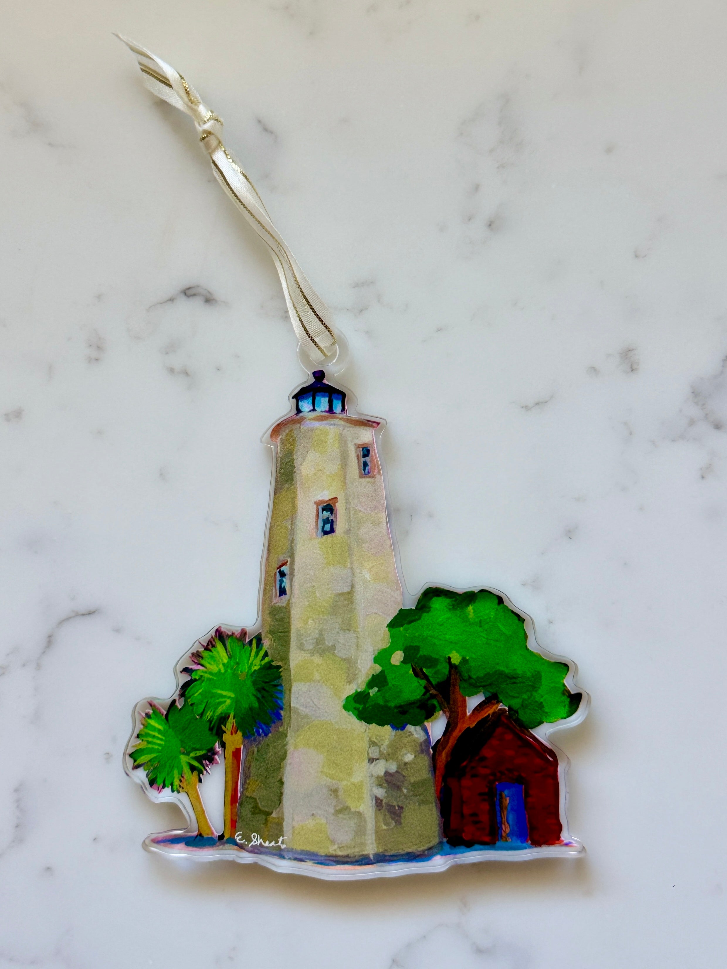 Bald Head Island Ornaments - New Designs!