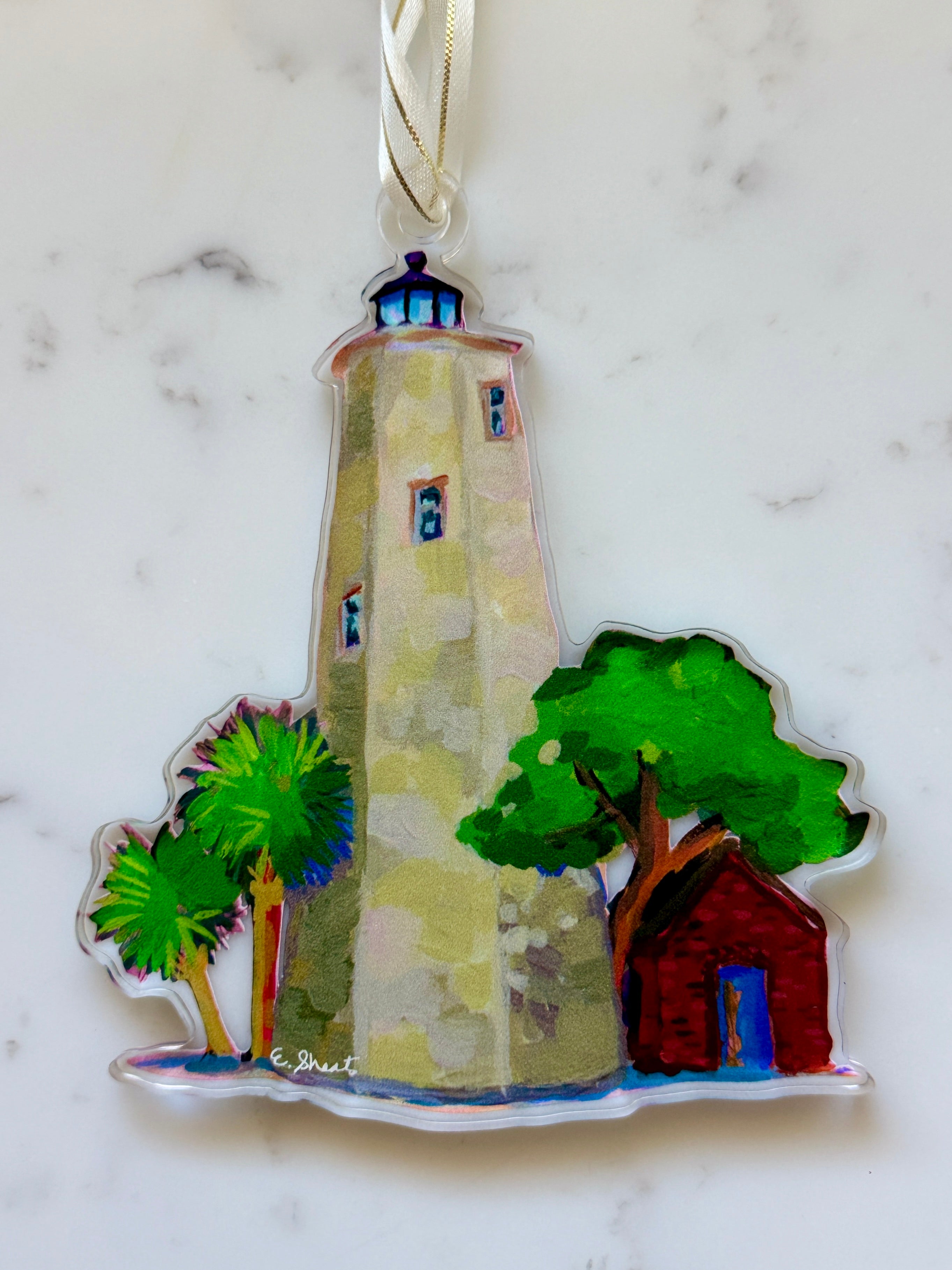 Bald Head Island Ornaments - New Designs!