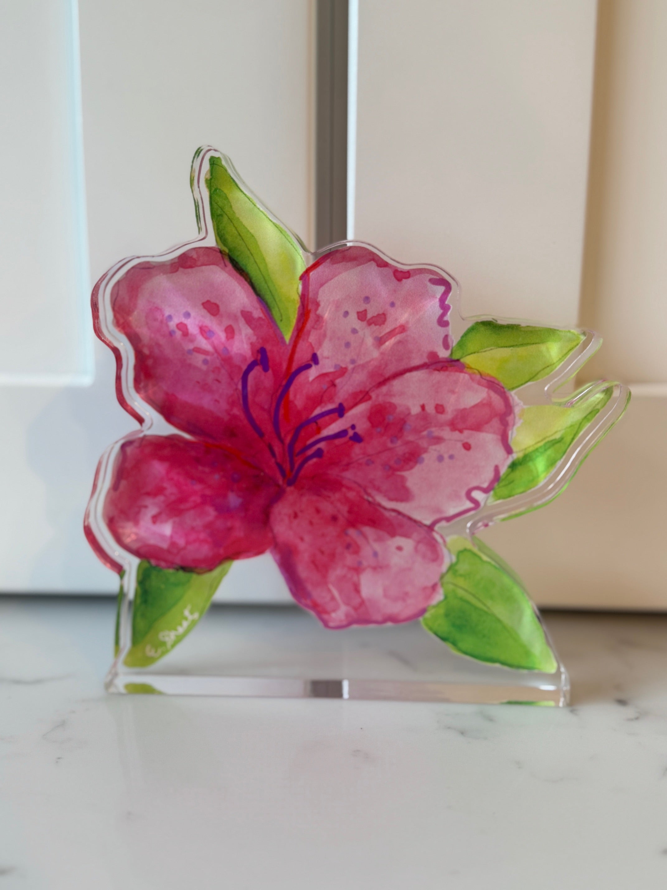Azalea Acrylic Cutout - Pre-Order Now!