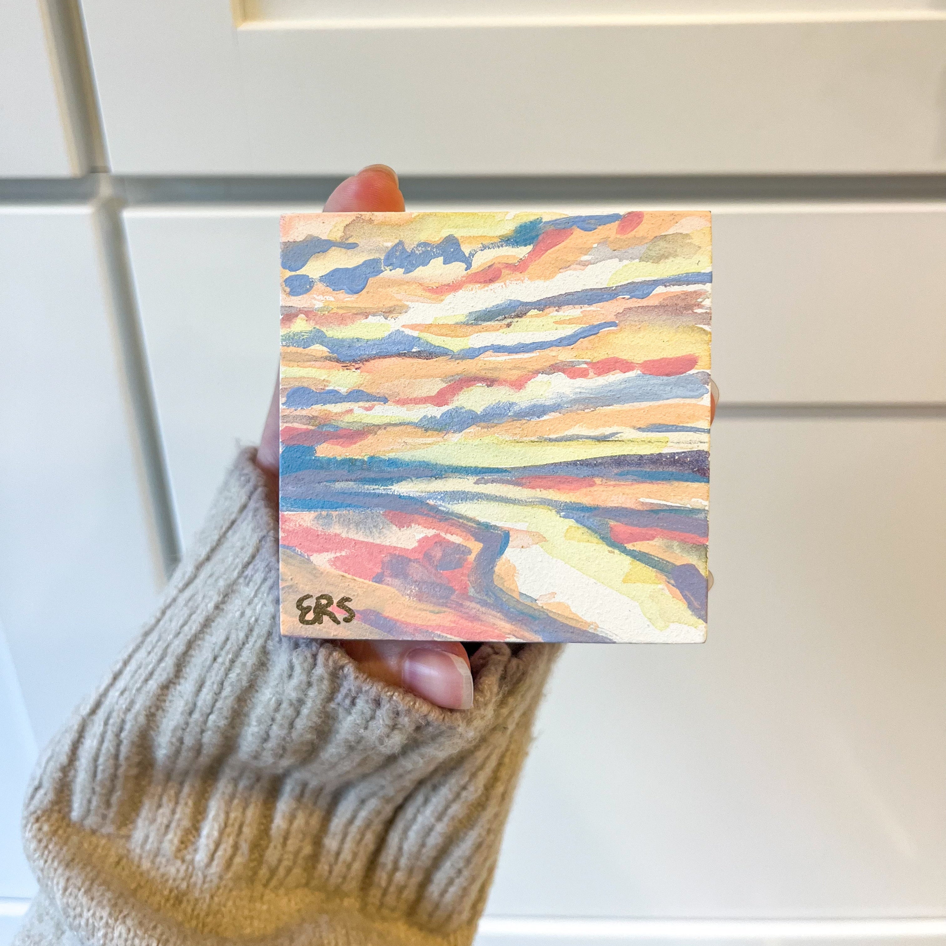 Pastel Crossing - Original - Elizabeth Sheats