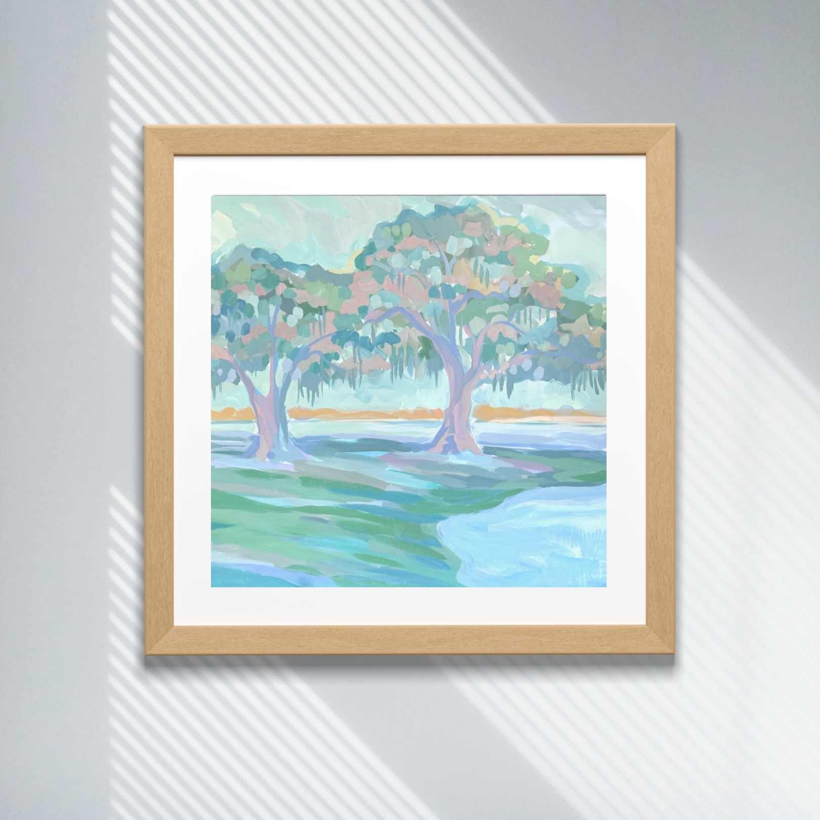 Live Oak Marsh 1 Print Mockup by Elizabeth Sheats