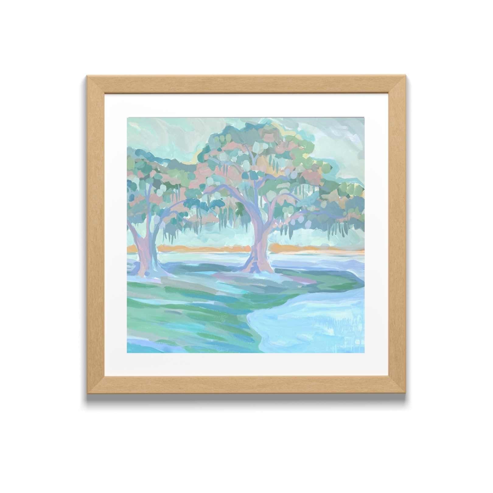 Live Oak Marsh 1 Print Mockup by Elizabeth Sheats