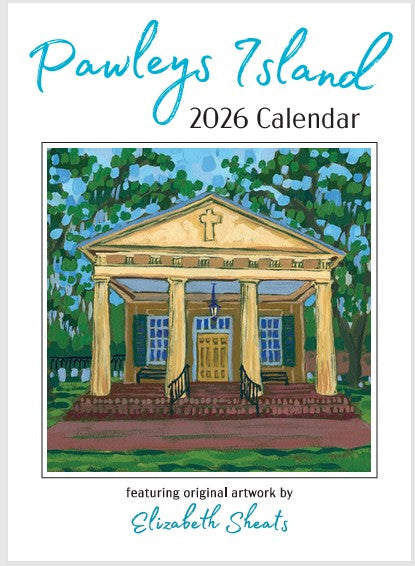 Pawleys Island 2026 Desk Calendar by Elizabeth Sheats