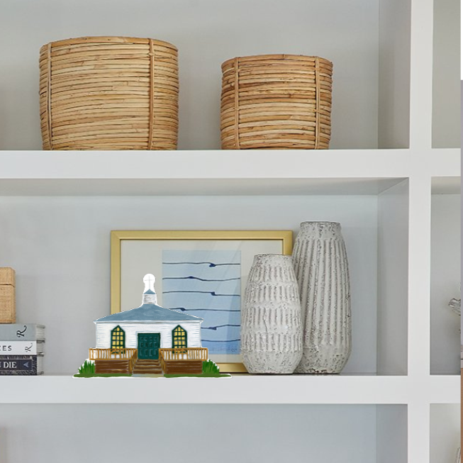 Pawleys Island Chapel Acrylic Block