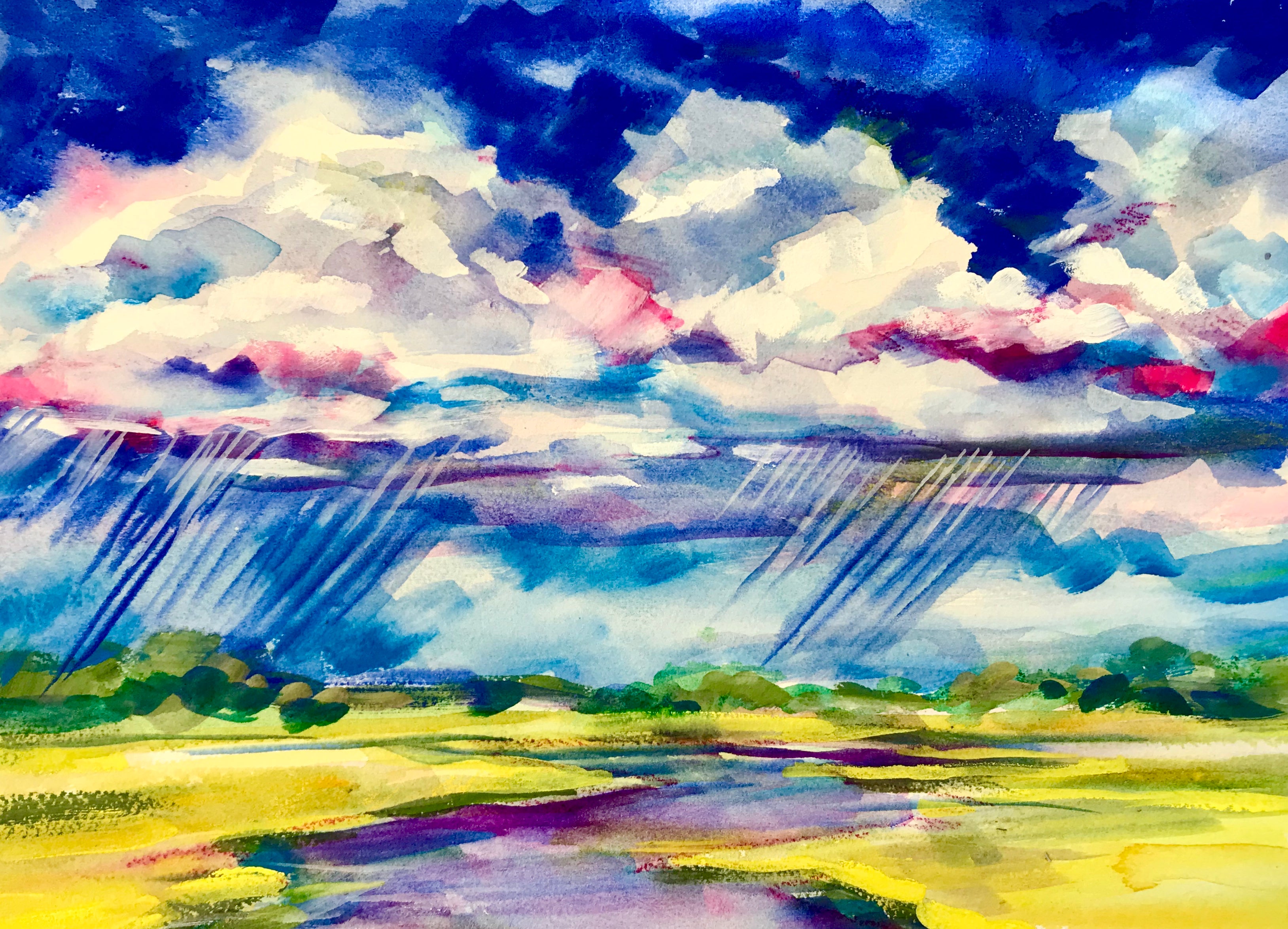 TV Download - "Summer Rainstorm" by Elizabeth Sheats