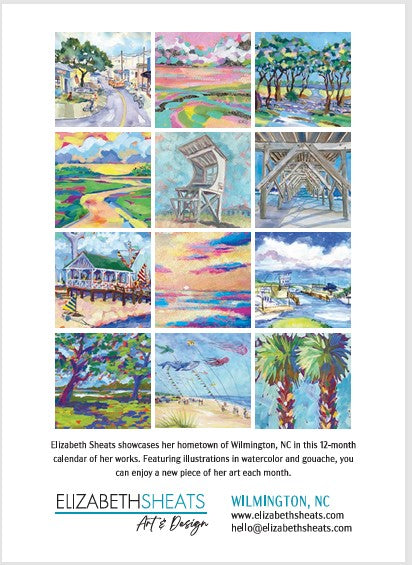 Wrighstville Beach 2026 Desk Calendars
