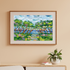 Fort Fisher Canopy / Unframed Print by Elizabeth Sheats Mockup