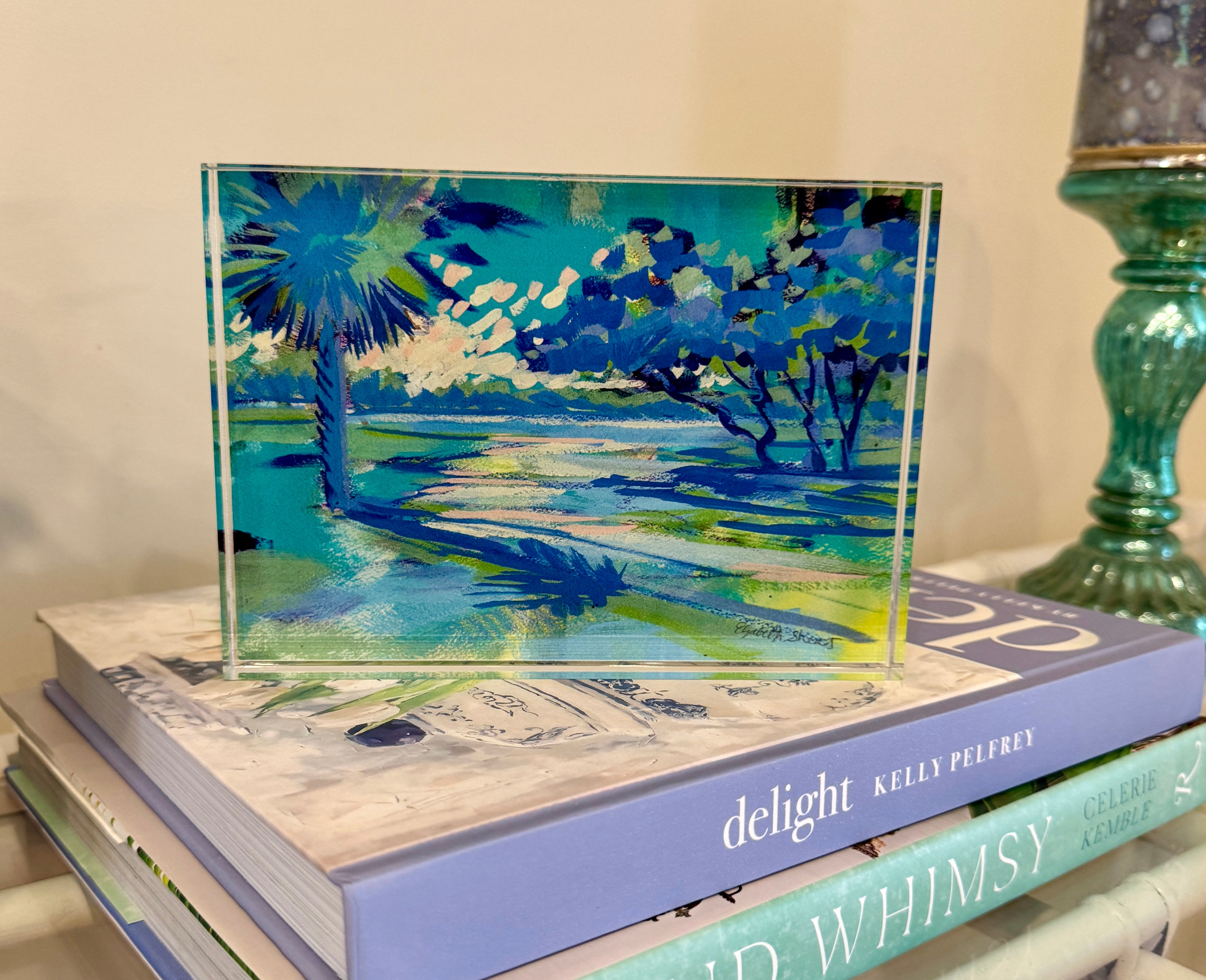 Early Dawn Acrylic Block by Elizabeth Sheats