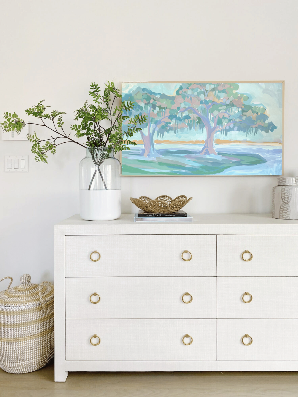 TV Download Mockup - Live Oak Marsh by Elizabeth Sheats