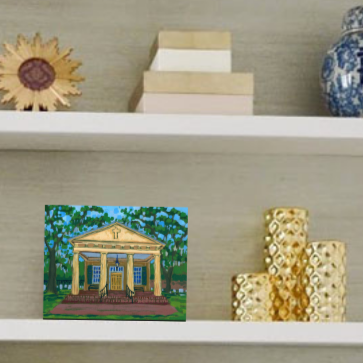 All Saints Chapel Acrylic Block / Pawleys Island