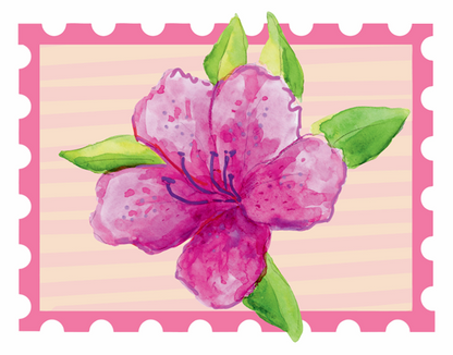 Azalea Notecards - Pack of 6 Cards