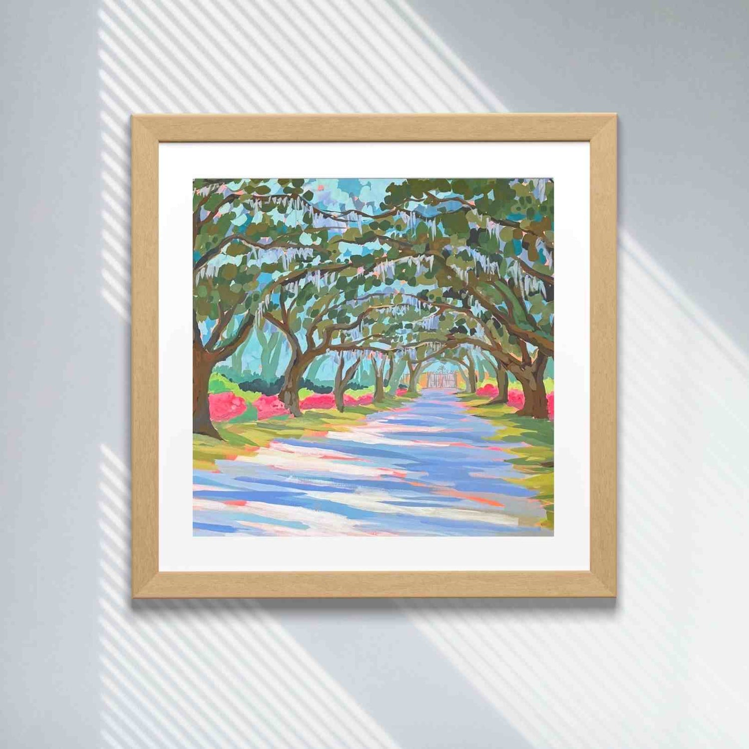 Mockup of Azaleas at Litchfield / Unframed Print by Elizabeth Sheats