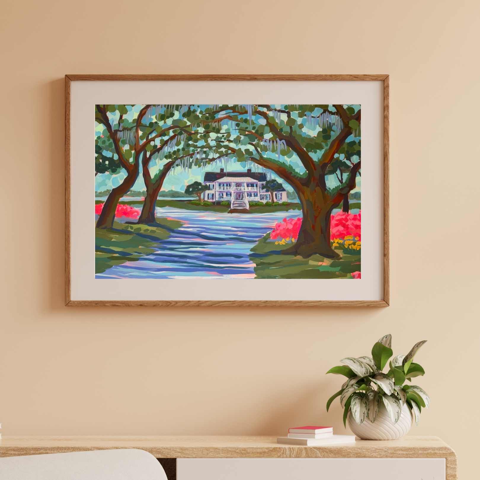 Azaleas at Litchfield Plantation TV Download by Elizabeth Sheats Mockup