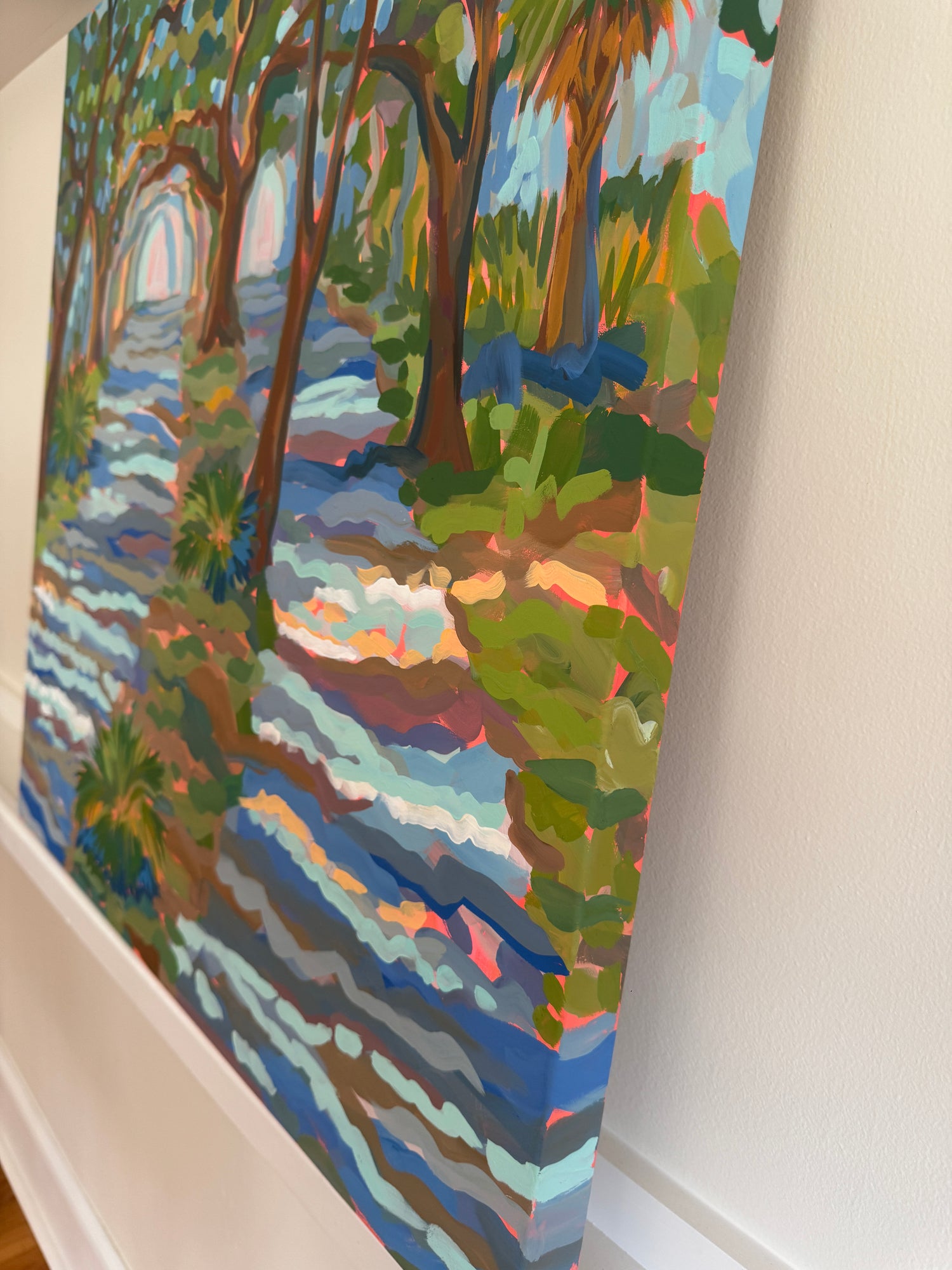 Crossing the Island - Original - by Elizabeth Sheats (Copy)