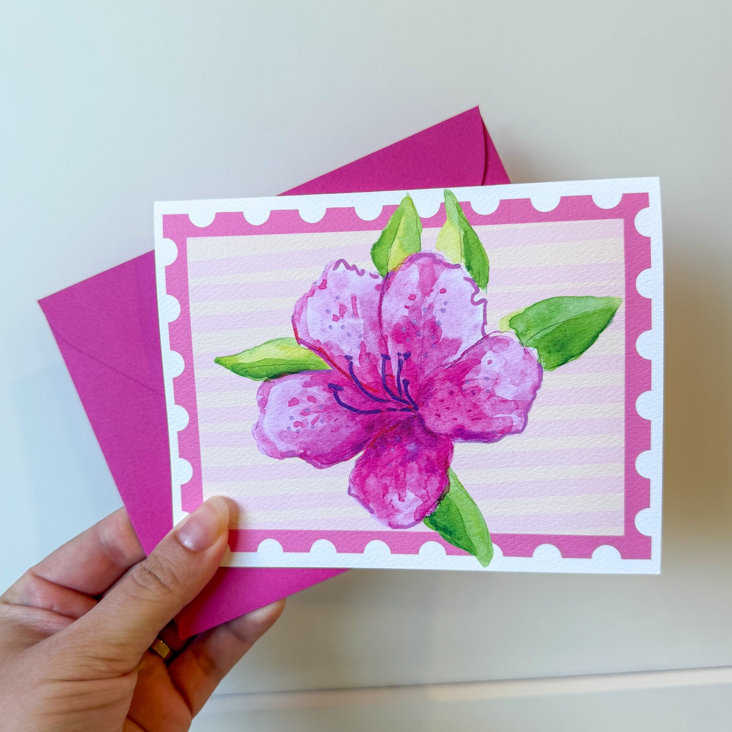 Azalea Notecards - Pack of 6 Cards