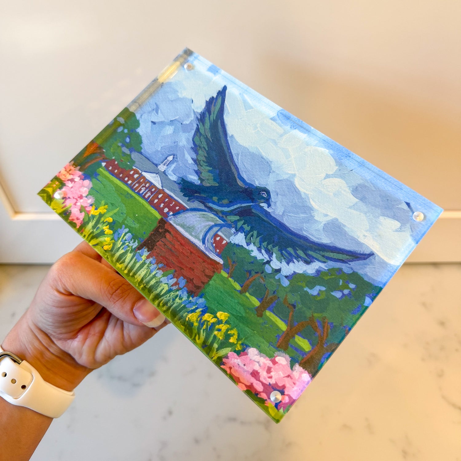 UNC Wilmington Graduation Gift by Elizabeth Sheats