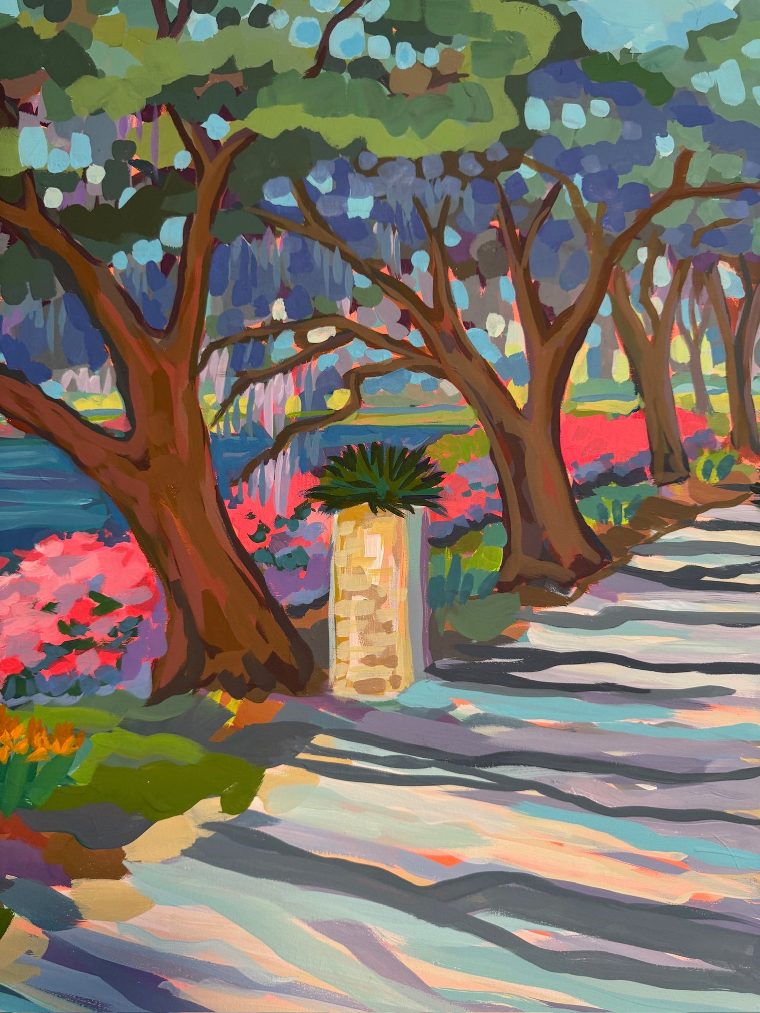 Airlie Path - Original - by Elizabeth Sheats