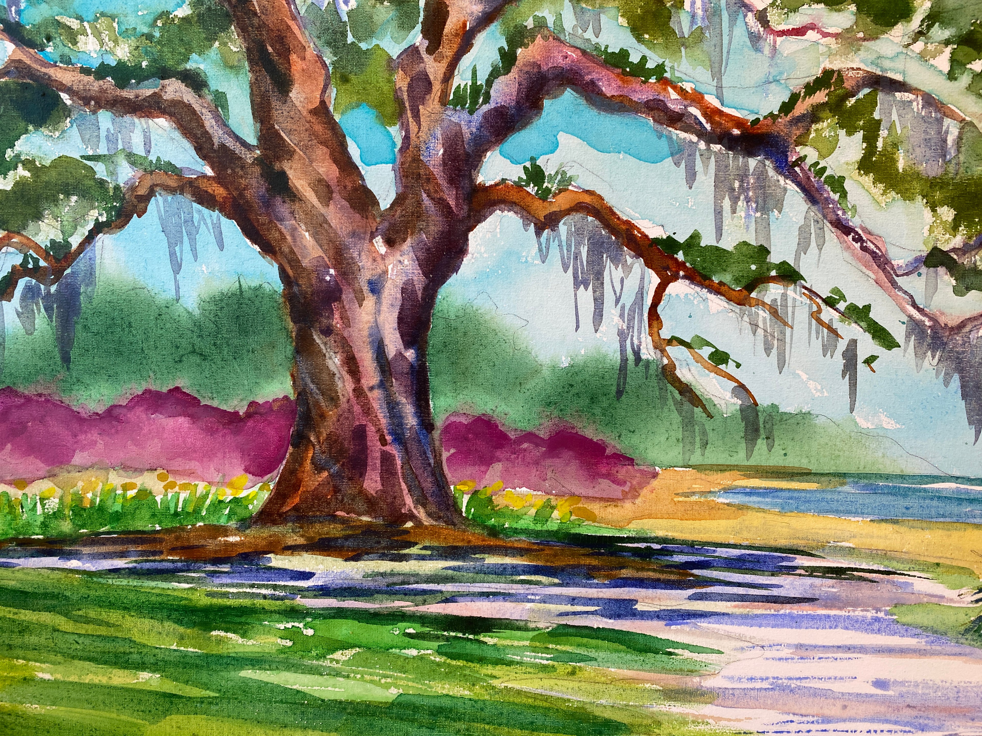 Airlie Oak with Azaleas