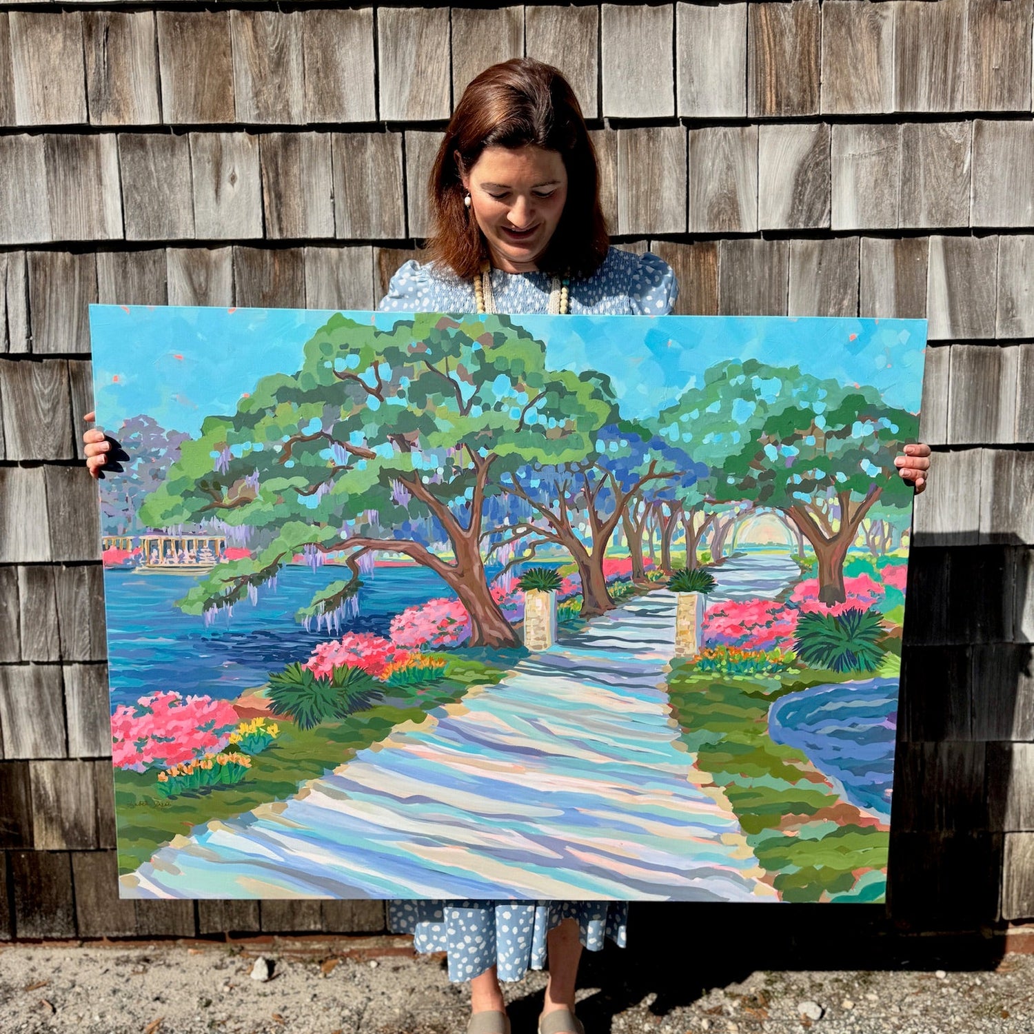 Airlie Path - Original - by Elizabeth Sheats