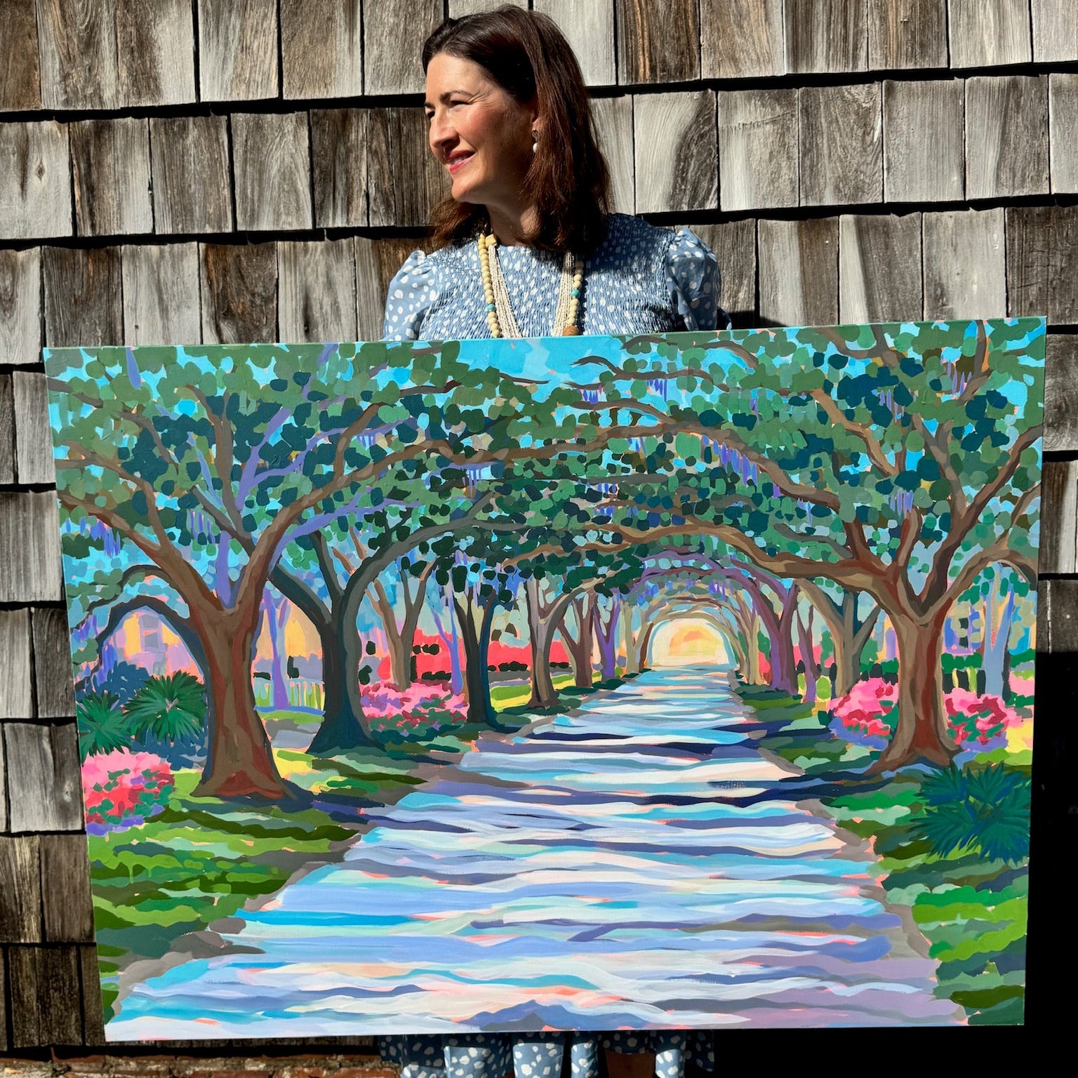 The Springtime Escape - Original - by Elizabeth Sheats