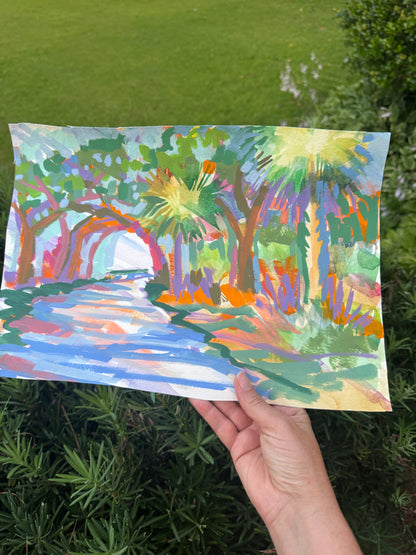 Finding the Oaks: Crossing the Road