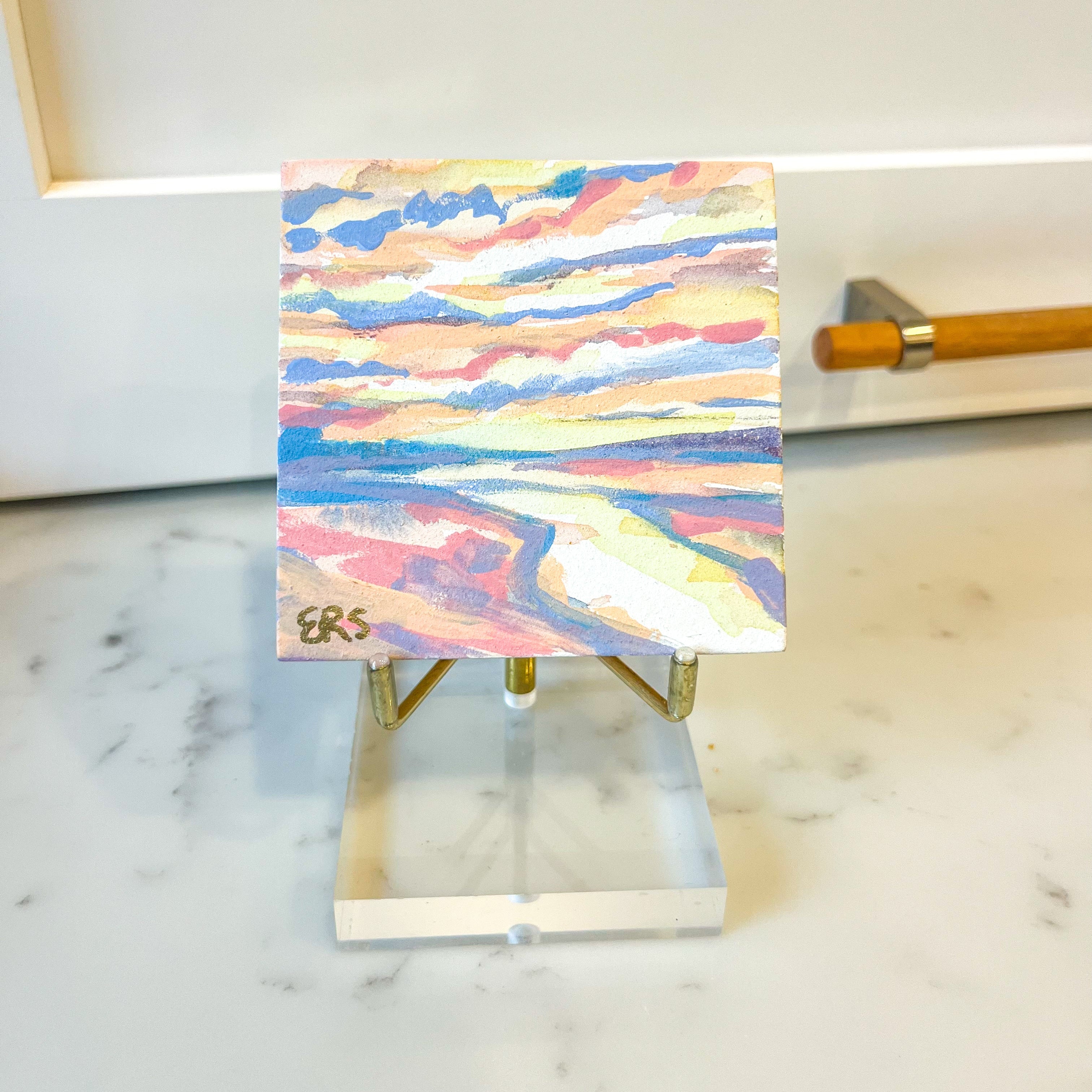 Pastel Crossing - Original - Elizabeth Sheats