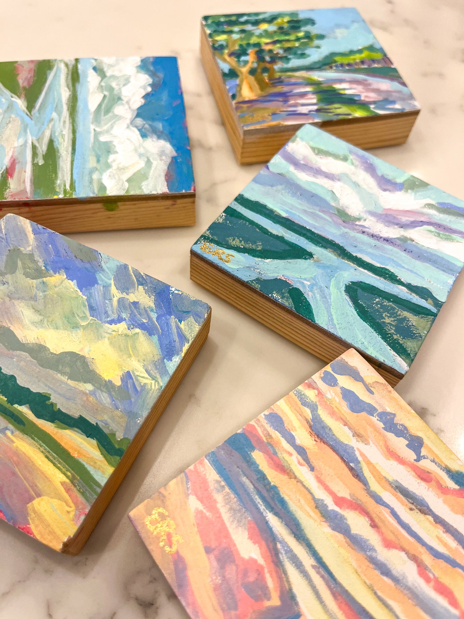 Soft Horizon - Original - Elizabeth Sheats