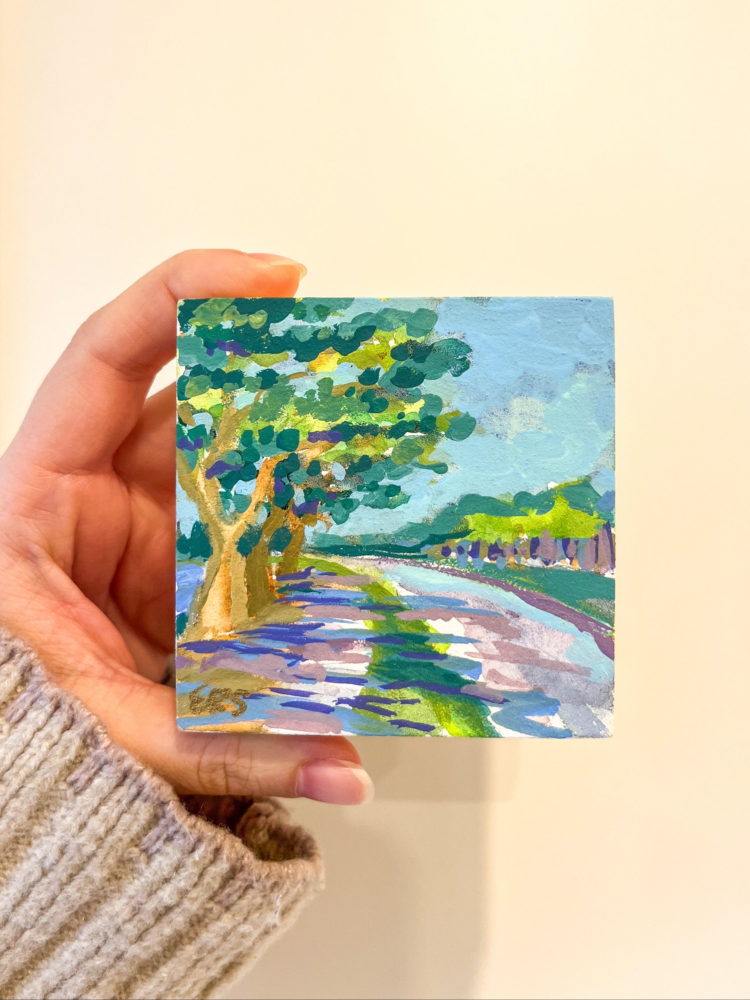 Along the Bend - Original - Elizabeth Sheats