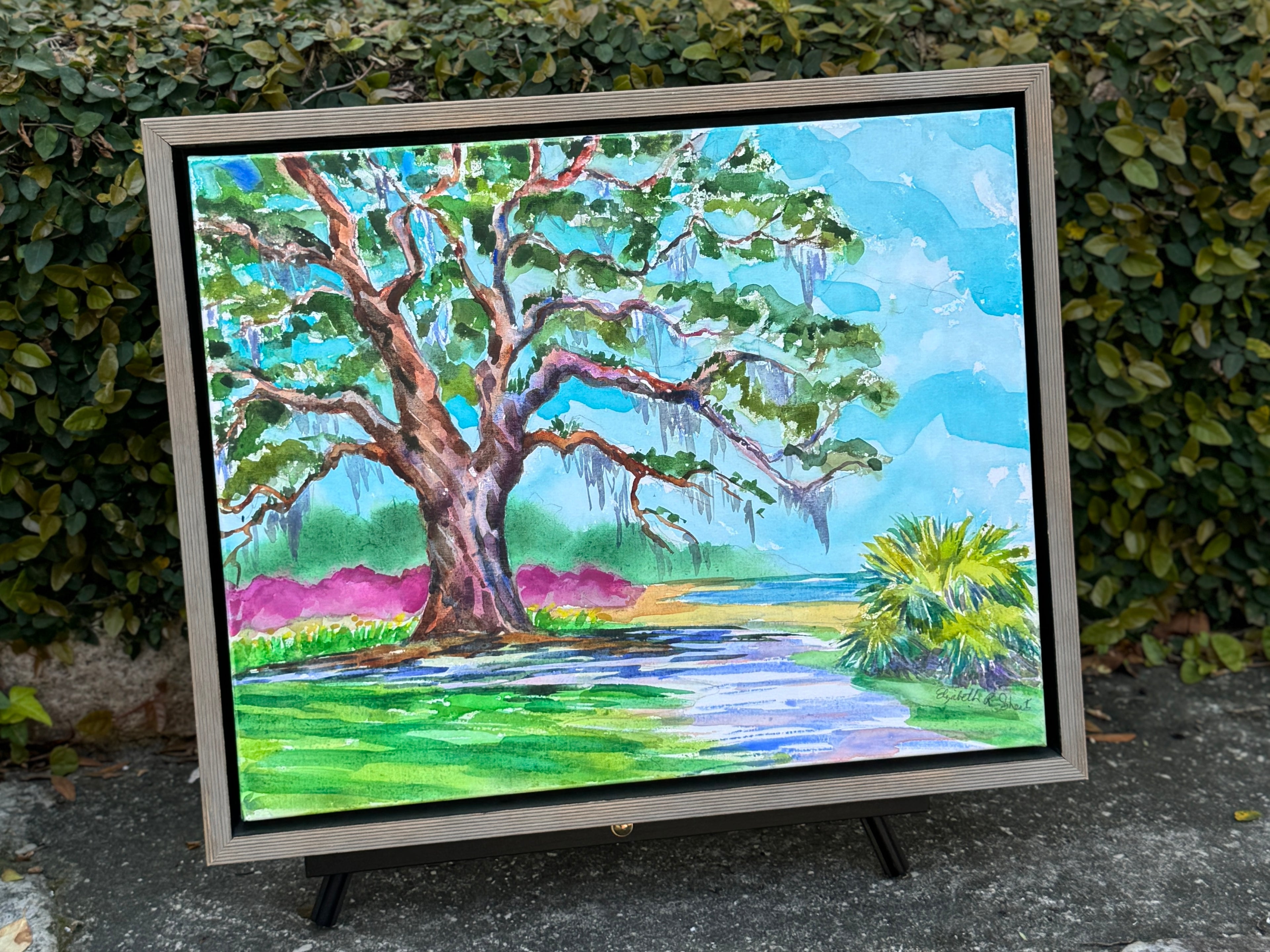 Airlie Oak with Azaleas
