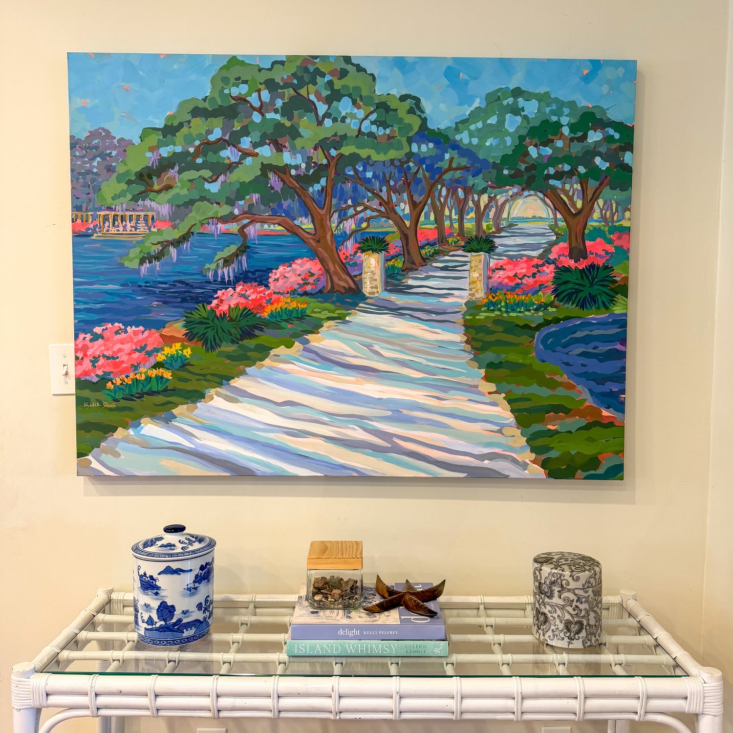 Airlie Path - Original - by Elizabeth Sheats