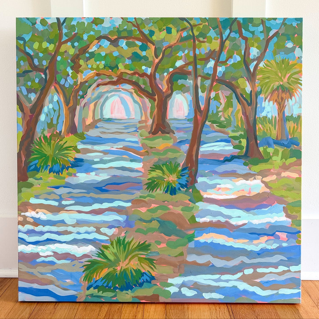 Crossing the Island - Original - by Elizabeth Sheats