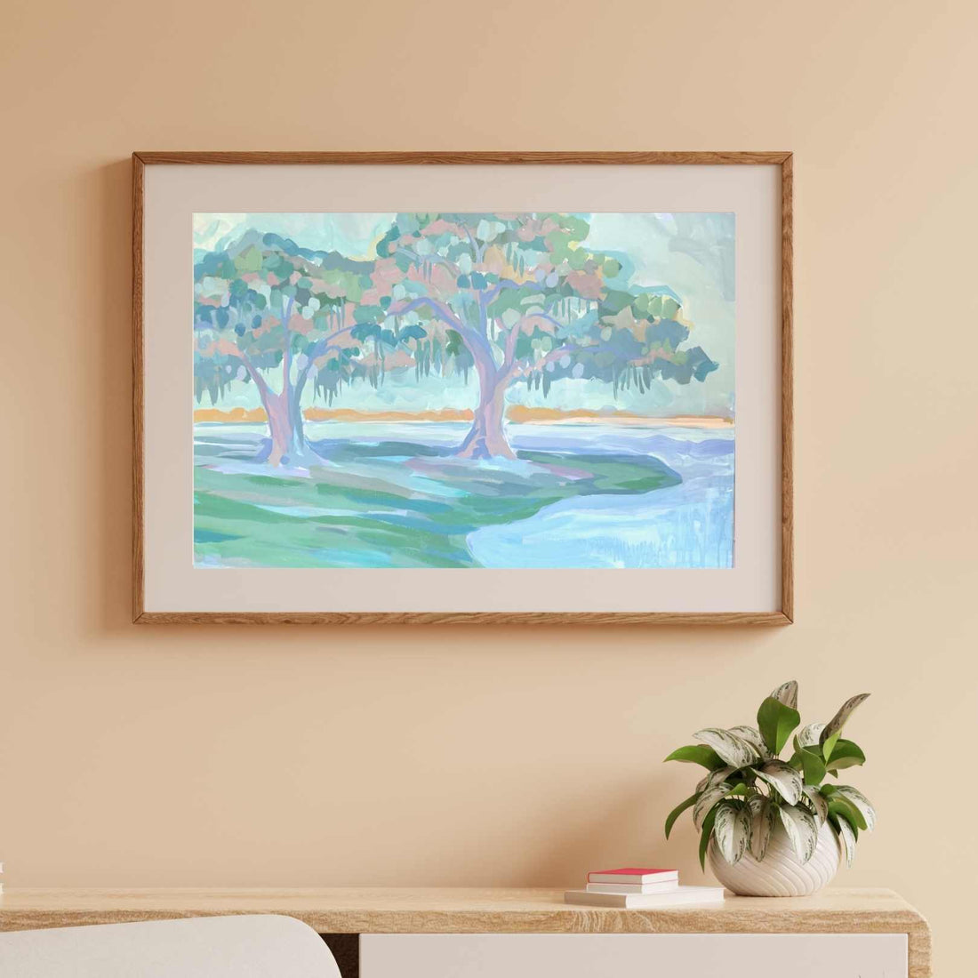 Live Oak Marsh 1 Print Mockup by Elizabeth Sheats