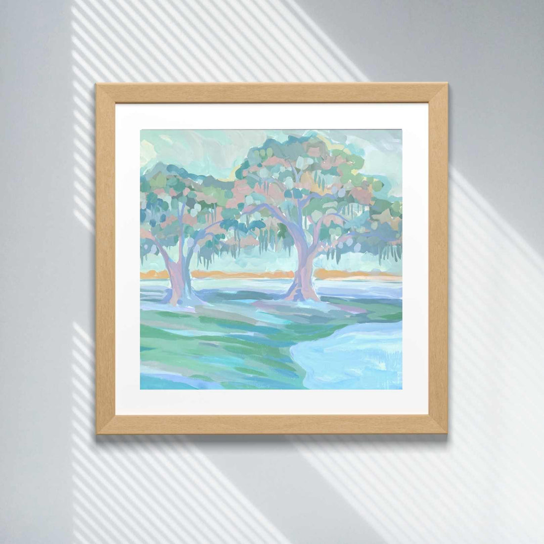 Live Oak Marsh 1 Print Mockup by Elizabeth Sheats