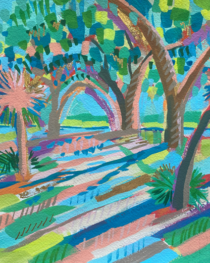 Walk With Me - Original - by Elizabeth Sheats