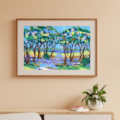 The Path to the Best Picnic Spot / Giclee Print