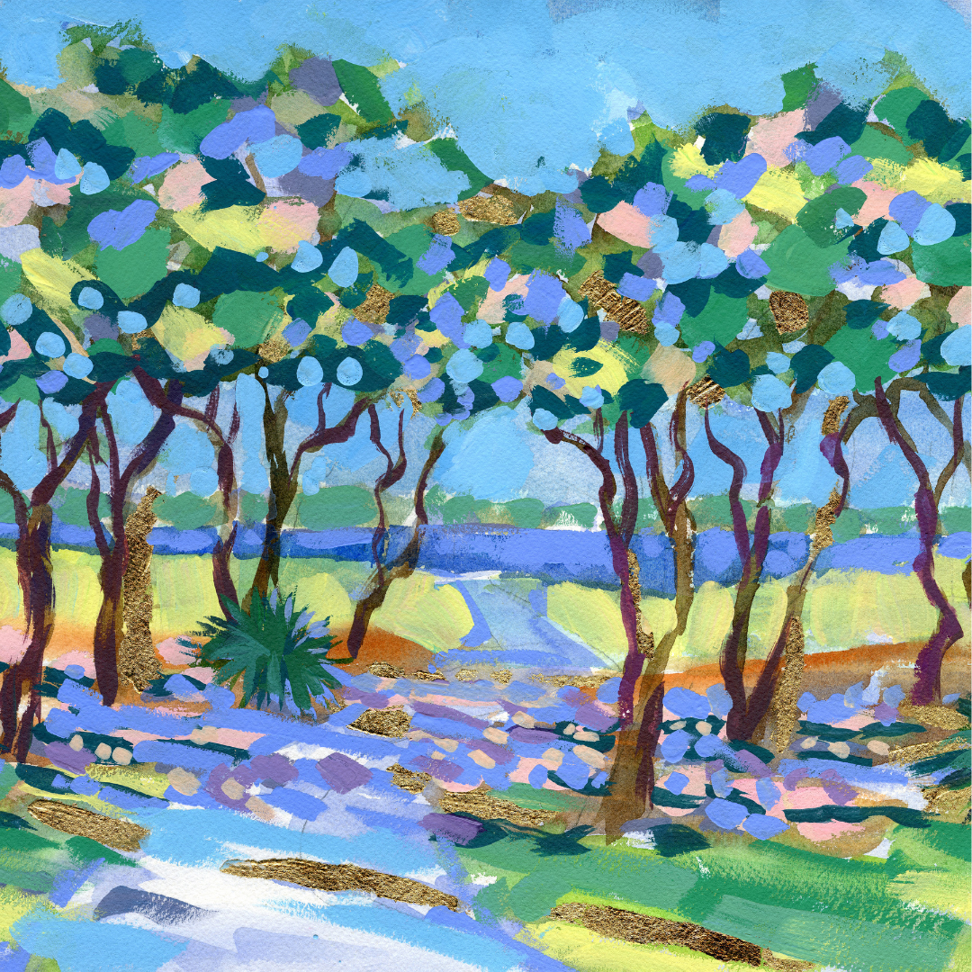 The Path to the Best Picnic Spot / Giclee Print