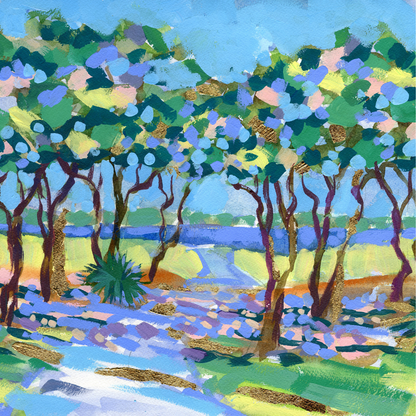 The Path to the Best Picnic Spot / Giclee Print