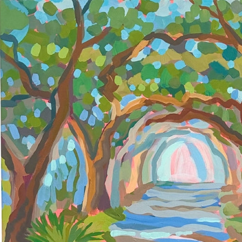 Crossing the Island - Original - by Elizabeth Sheats