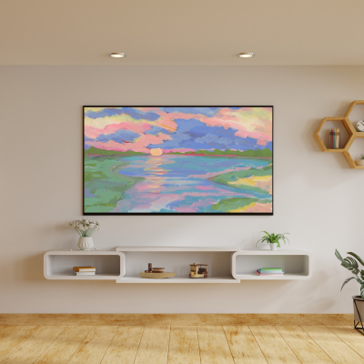 1-Hour Coastal Landscape Art Video by Elizabeth Sheats – Frame TV &amp; Ambient Display Picture 3